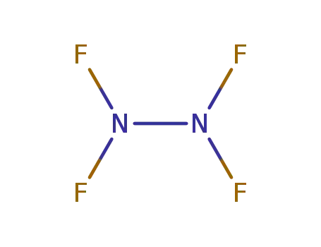 Molecular Structure of 10036-47-2 (Dinitrogen tetrafluoride)