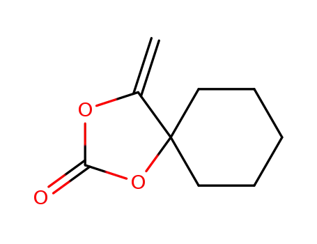 Molecular Structure of 92474-80-1 (4-METHYLENE-1,3-DIOXASPIRO[4.5]DECAN-2-ONE)