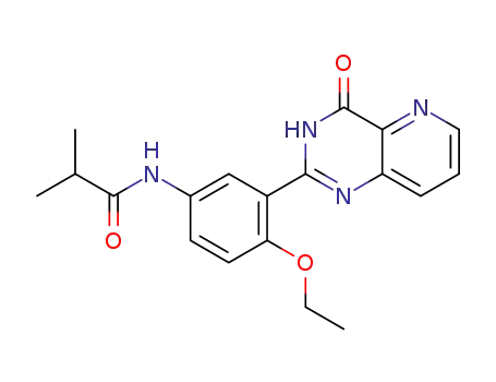 2-(5-Isobutyrylamino-2-ethoxyphenyl)pyrido[3,2-d]pyrimidin-4(3H)-one