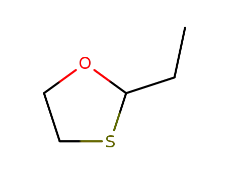 Molecular Structure of 16048-04-7 (1,3-Oxathiolane, 2-ethyl-)