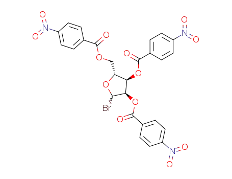 2,3,5-p-Nitrobenzoyl-D-ribofuranosylbromid