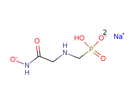 Disodium salt of N-phosphonomethylglycylhydroxamic acid