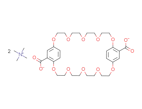 bis(tetramethylammonium) bis-p-phenylene-34-crown-10-12,152-dicarboxylate