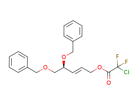 (S,E)-4,5-bis(benzyloxy)pent-2-enyl 2-chloro-2,2-difluoroacetate