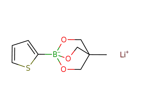 LiCH3C(CH2O)3B(2-thienyl)