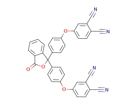 [4,4'-(4,4'-(3-oxo-1,3-dihydroisobenzofuran-1,1-diyl)bis(4,1-phenylene)bis(oxy))]diphthalo nitrile