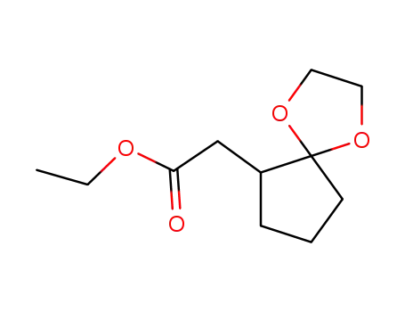1,4-Dioxaspiro<4.4>nonan-6-essigsaeure-ethylester