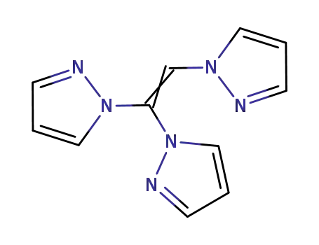 1,1,2-tris(pyrazol-1-yl)ethene