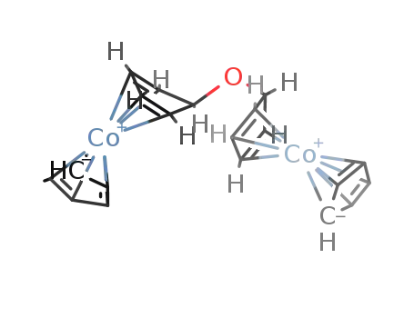 [Co(cp)(η-4-C5H5)]2(μ-O-exo)