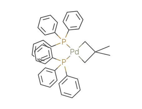 (bis(triphenylphosphine))-3,3-dimethylpalladacyclobutane