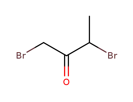 Molecular Structure of 815-51-0 (1,3-Dibromo-2-butanone)