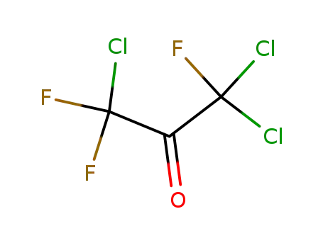 Molecular Structure of 79-52-7 (1,1,3-TRICHLOROTRIFLUOROACETONE)
