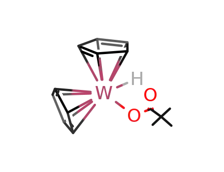 bis(cyclopentadienyl)(hydrido)(pivalato)tungsten(IV)