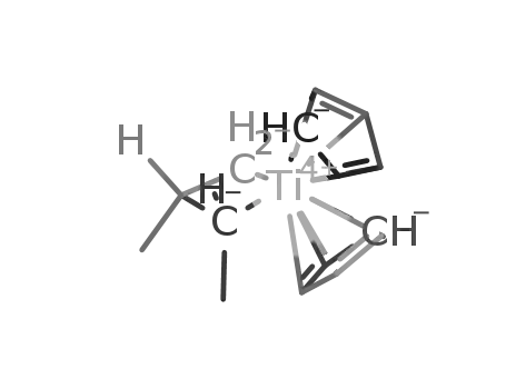 cis-[bis(η5-cyclopentadienyl)(α,β-dimethyl)titanacyclobutane]