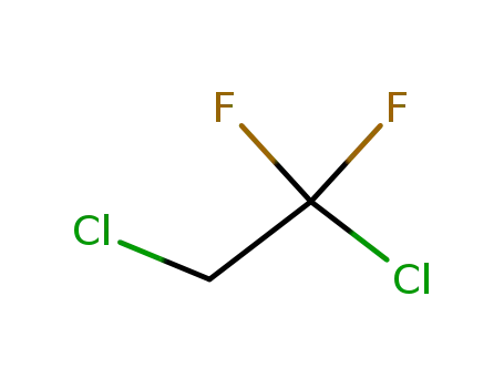 Molecular Structure of 1649-08-7 (1,2-Dichloro-1,1-difluoroethane)