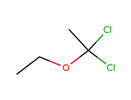 Molecular Structure of 50966-31-9 (Ethane, 1,1-dichloro-1-ethoxy-)