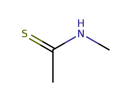 Molecular Structure of 5310-10-1 (1-(Methylamino)ethanethione)