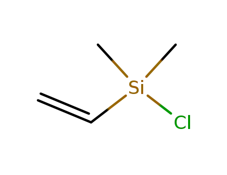 Molecular Structure of 1719-58-0 (CHLORODIMETHYLVINYLSILANE)