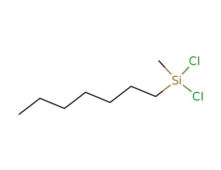 Molecular Structure of 18395-93-2 (N-HEPTYLMETHYLDICHLOROSILANE)