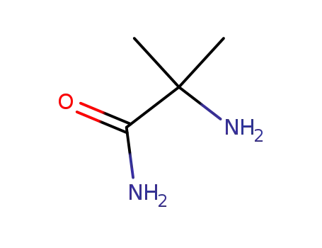 Molecular Structure of 16252-90-7 (2-Amino-2-methylpropanamide)