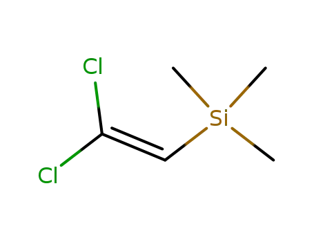 Molecular Structure of 18163-67-2 (Silane, (2,2-dichloroethenyl)trimethyl-)