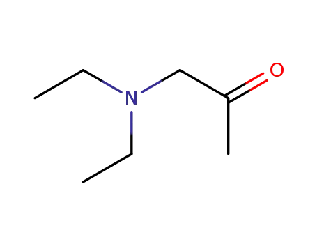 Molecular Structure of 1620-14-0 (DIETHYLAMINOACETONE)