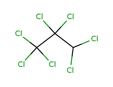Molecular Structure of 594-89-8 (1,1,1,2,2,3,3-HEPTACHLOROPROPANE)