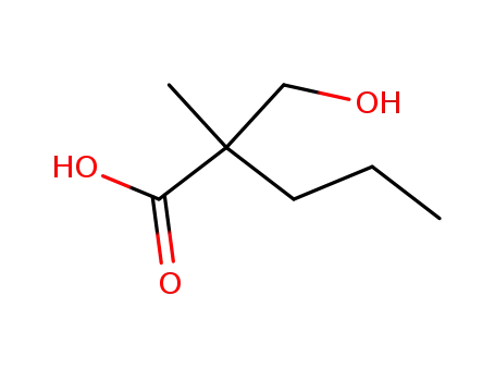 2-hydroxymethyl-2-methyl-valeric acid