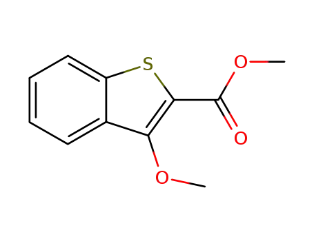 methyl 3-methoxybenzothiophene-2-carboxylate