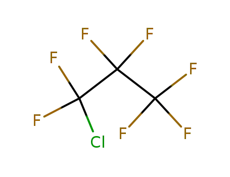 Molecular Structure of 422-86-6 (1-chloro-1,1,2,2,3,3,3-heptafluoropropane)