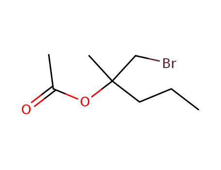 acetic acid-(1-bromomethyl-1-methyl-butyl ester)
