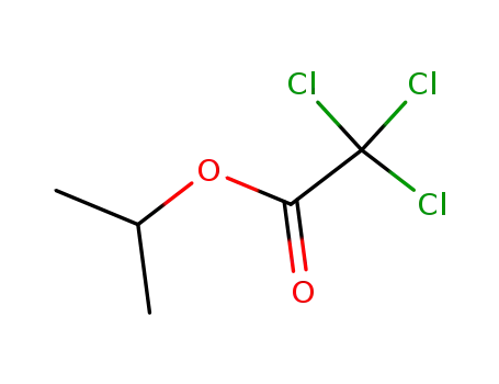 Molecular Structure of 3974-99-0 (isopropyl trichloroacetate)