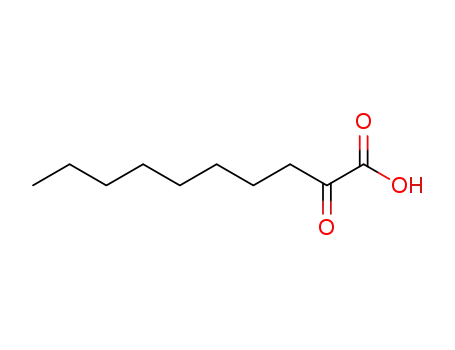 Molecular Structure of 333-60-8 (2-oxodecanoic acid)