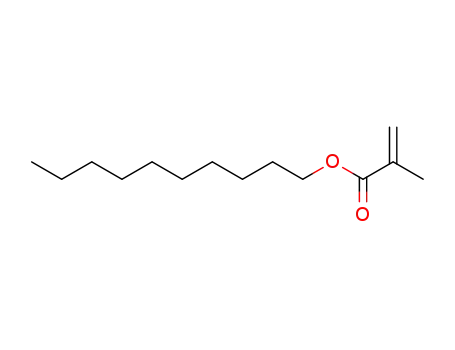 Molecular Structure of 3179-47-3 (Decyl methacrylate)