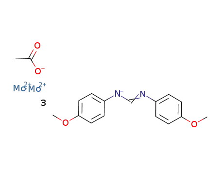 Mo2(N,N'-di-p-anisyl-formamidinato)3(O2CCH3)