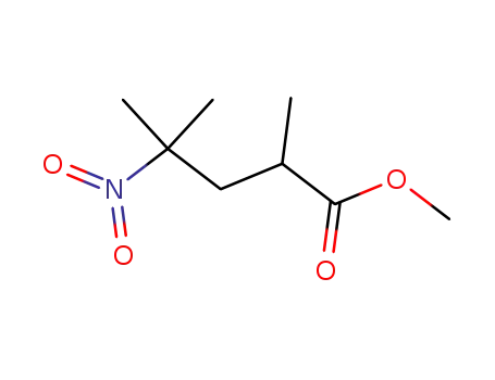 methyl 2,4-dimethyl-4-nitro-pentanoate