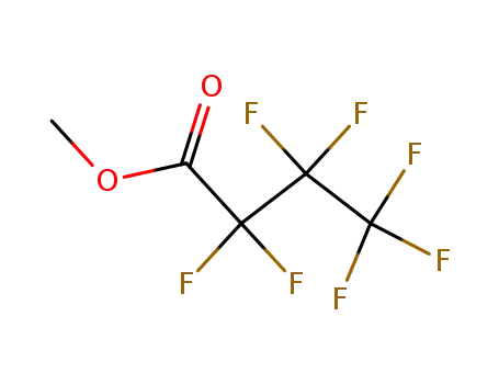 Molecular Structure of 356-24-1 (METHYL HEPTAFLUOROBUTYRATE)