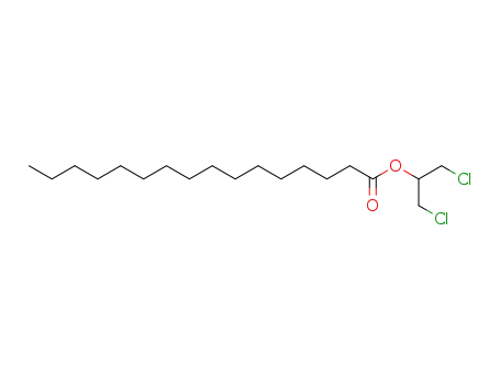 Molecular Structure of 72165-62-9 (1,3-dichloropropan-2-yl hexadecanoate)
