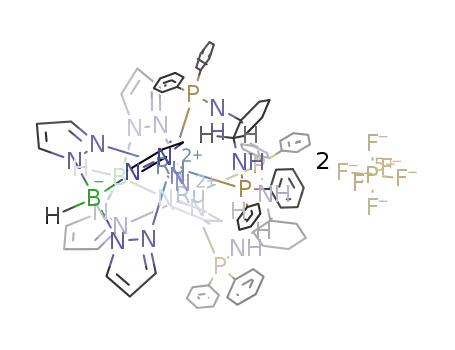 [(hydrotris(pyrazolyl)borate)Ru(S,S-1,2-bis(diphenylphosphinoamino)cyclohexane)]2(μ-N2)[PF6]2