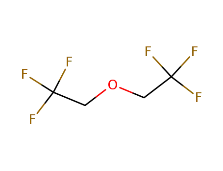 Molecular Structure of 333-36-8 (BIS(2,2,2-TRIFLUOROETHYL) ETHER)