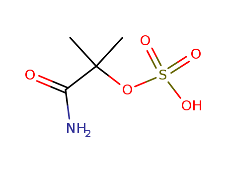 Propanamide,2-methyl-2-(sulfooxy)-