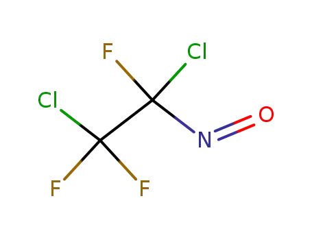 Molecular Structure of 354-71-2 (1,2-dichloro-1,1,2-trifluoro-2-nitrosoethane)