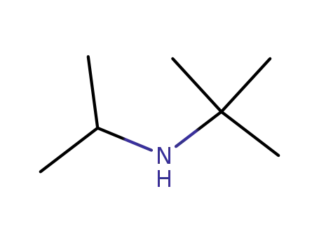 Molecular Structure of 7515-80-2 (N-TERT-BUTYLISOPROPYLAMINE)