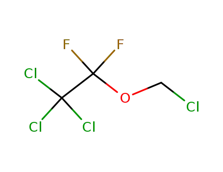 Chlormethyl-(2,2,2-trichlor-1,1-difluor-aethyl)-aether