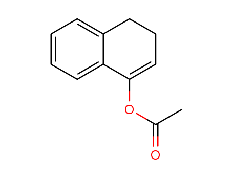 Molecular Structure of 19455-84-6 (1-Naphthalenol, 3,4-dihydro-, acetate)