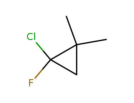 1-chloro-1-fluoro-2,2-dimethyl-cyclopropane cas  1891-96-9