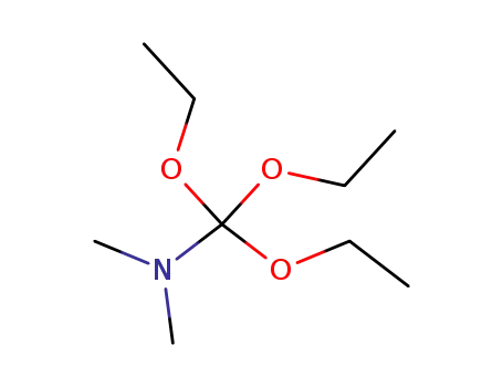 Molecular Structure of 73708-97-1 (Methanamine, 1,1,1-triethoxy-N,N-dimethyl-)