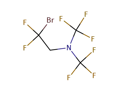 N.N-Bis-trifluormethyl-(2-brom-2.2-difluor-ethyl)-amin