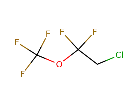 Trifluormethyl-1,1-difluor-2-chloraethylaether