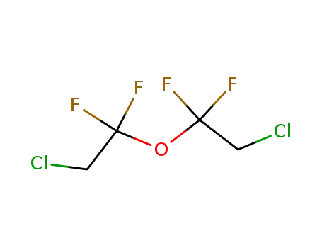 Molecular Structure of 38217-12-8 (Ethane, 1,1'-oxybis[2-chloro-1,1-difluoro-)